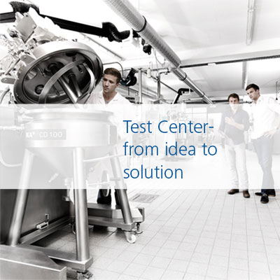 Test center - from idea to solution  / Technikum - von der Idee zur Lösung
